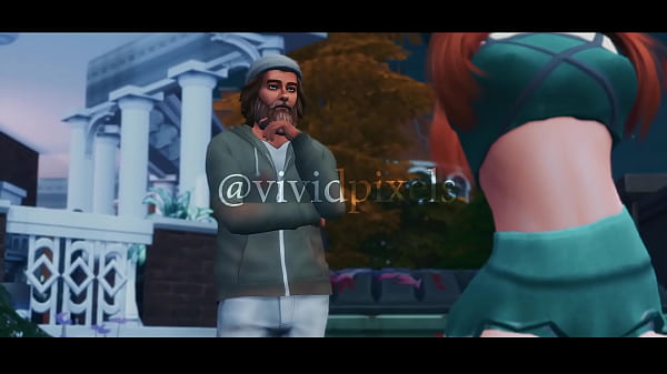 Play MP4 - Sorority Slut Cucks Fraternity Boyfriend With Old Homeless Man And Threesome - Sims 4