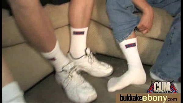 Cum loving teen_enjoys huge bukkake 14