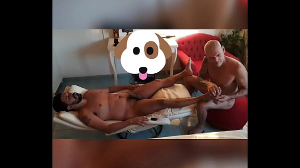 Foot massage for men 