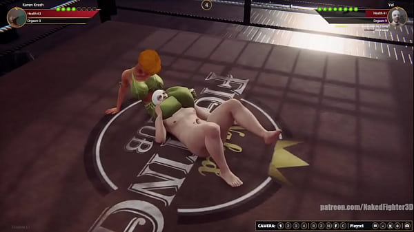Karen vs yel nf3d mixed kinky combat