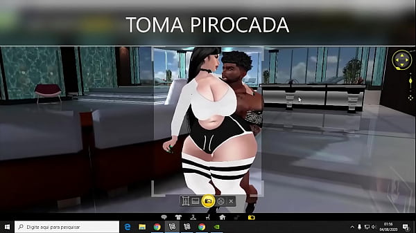 Puta se acabando no meu pau SEXO-IMVU