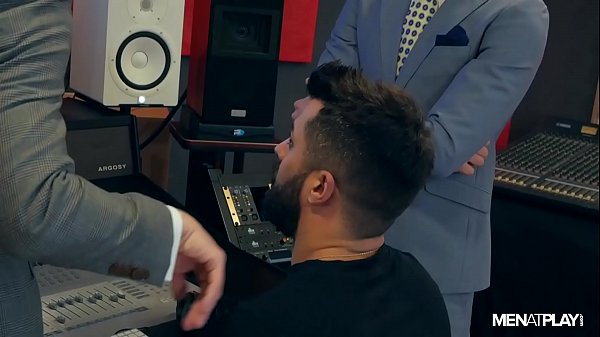 Drew and Damon Fuck in a Production Studio 