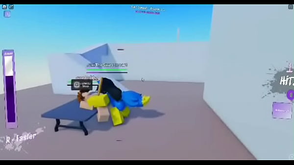 Una noob me mama la pinga en roblox 