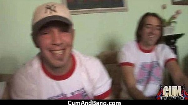cum and bang - group facial jizz 3 