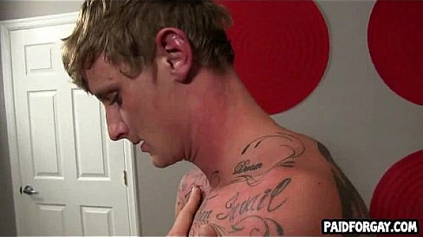 Straight Hunk Tugs On His Hard Cock For Some Money thumbnail