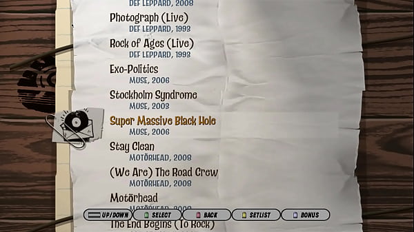 Guitar Hero 3 DLCSuper Massive Black Hole