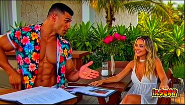 Loira Del&iacute;cia Sendo Fodida De Quatro Na Borda Da Piscina Pelo Atendente Dotado [ Gerado Por Ia ] thumbnail