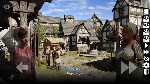 Corrupted town hentai game gameplay