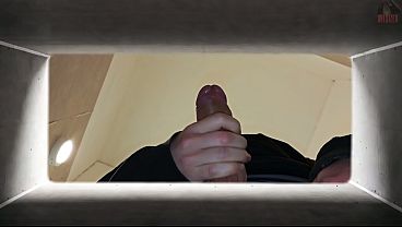 Are you hiding in the trash bin to watch me masturbate?
