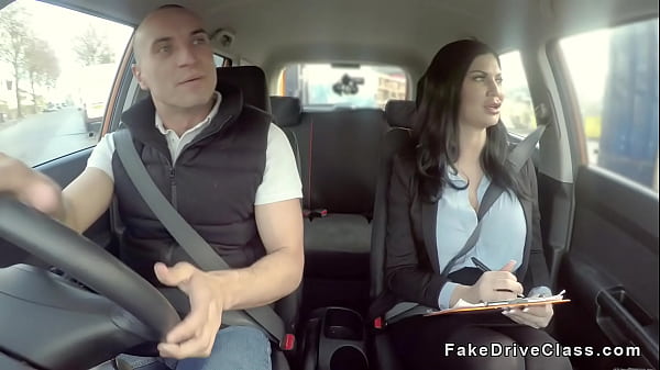 Milf examiner fucks hugedick student