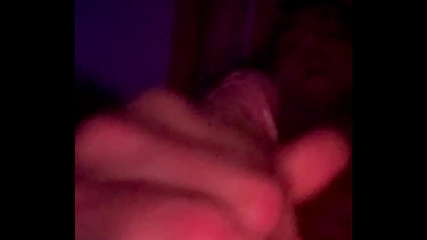 Rubbing my throbbing huge cock and edging 