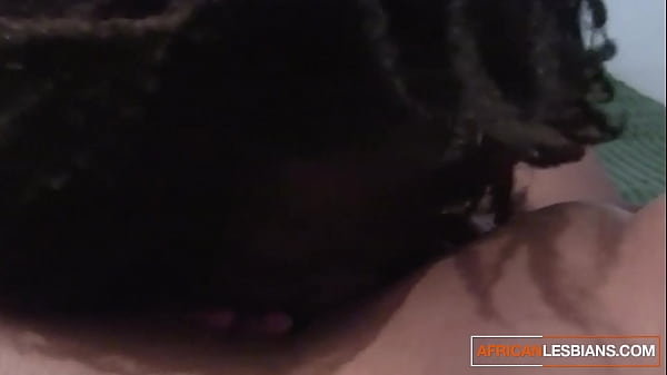 Curvy African MILF Pussy Sitting Riding_her Friend's Face