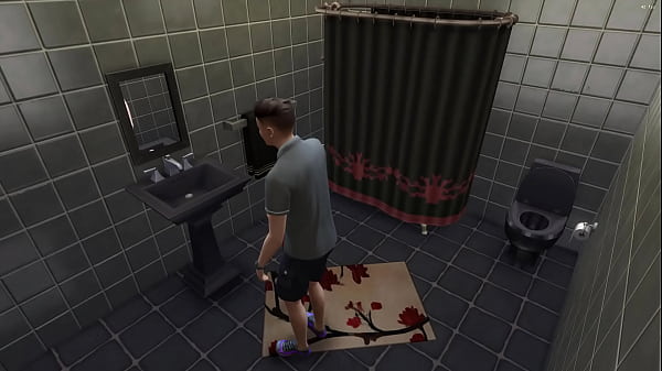 Play MP4 - Stepmom catches her stepson masturbating on the sofa and offers to help him and fucks him but he impregnates her