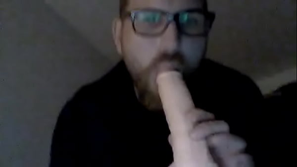 Blow  my huge big Dildo with Little Slut