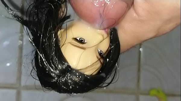 Play MP4 - Cum on barbie slow motion