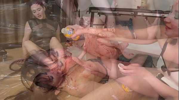 Play MP4 - Food play&comma; face fucking&comma; gag and vomit session