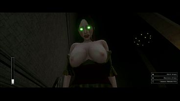 Get sucked off and cum inside a demon noblewoman in game Sinspire 