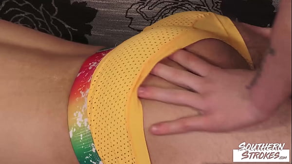 Hairy Jock Massaged And Sucked By Friend 