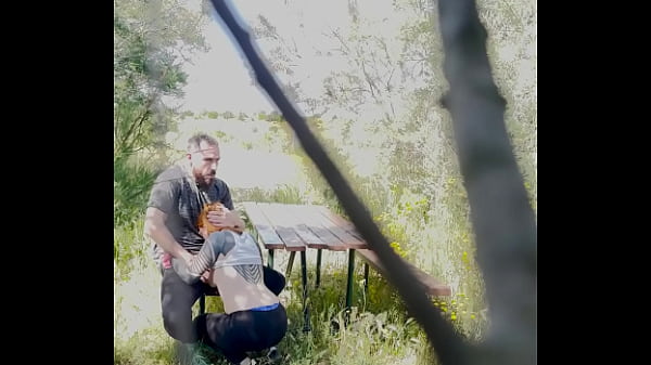 I fuck a cheap whore in the middle of the forest 