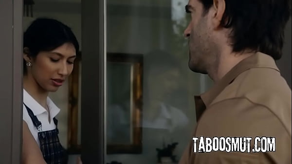 Brunette Slut Expresses Her Lust For The Delivery Guy Making Him Fuck Her thumbnail