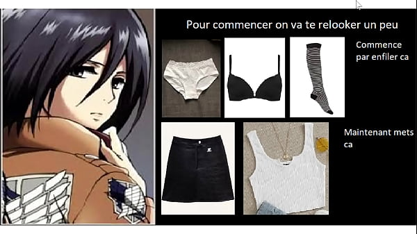 JOI_FR Mikasa snk JOI CEI pissplay humiliation