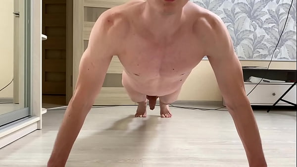 Play MP4 - Nude Workout with Hot &lpar;18 Y&period;o&rpar; &sol;muscle Worship &sol; &sol; Dominant