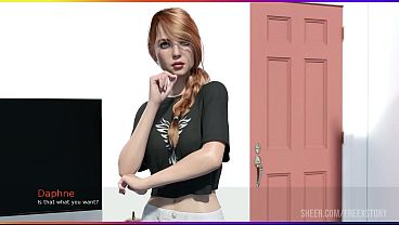 My dorm &ndash; daphne and scarlett share a private moment with mark 