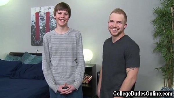 Hardcore gay panty wearing guys Cole Gartner Fucks Tommy White