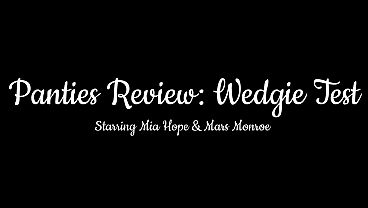 Nonton Panties Review: Wedgie Test thumbnail