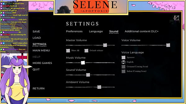 Selene Apoptosis Part 1 A game im in