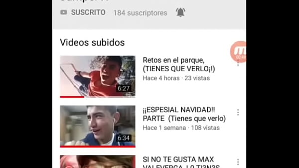 Te gustara el contenido que subo 