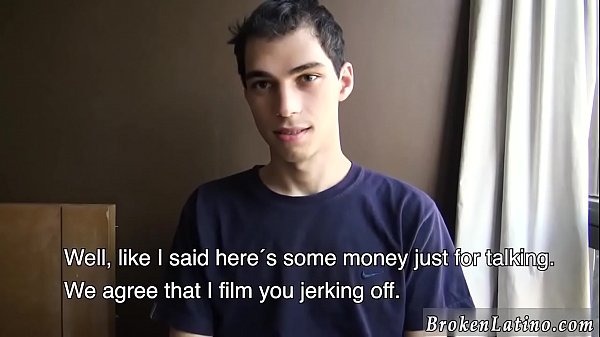 Gay sex boy This young man was walking around the streets when the