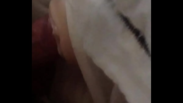 doing it with flashlight with my bighead dick 