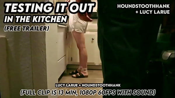 Testing it out in the kitchen 