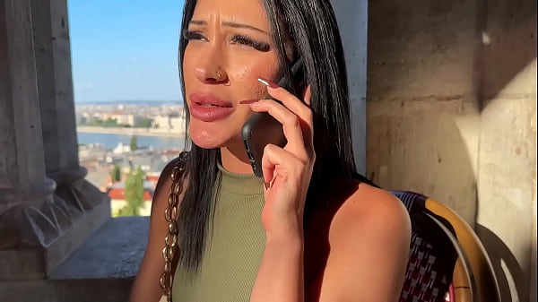 Brunette Tourist With An Angel Face Sucks My Cock In The Park thumbnail