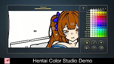 Hentai color studio demo free steam demo game casual sexual content hentai 2d puzzle anime relaxing colorful cute cats fantasy nudity indie funny logic mature linear singleplayer