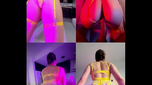 Fitness Model Riding Like_a Goddess in the Kitchen