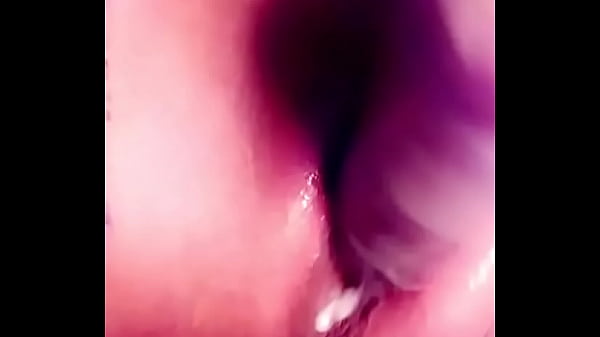 Solo chubby girl with anal plug