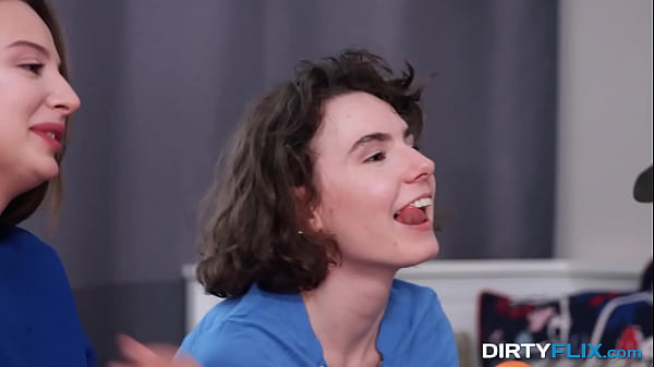 Play MP4 - Dirty Flix - Sensual face and cock sitting Darcy Dark&comma; Kristi