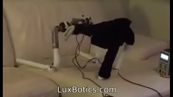 Robot skeleton that does doggy style by Lux Botics best motion of all sex dolls 