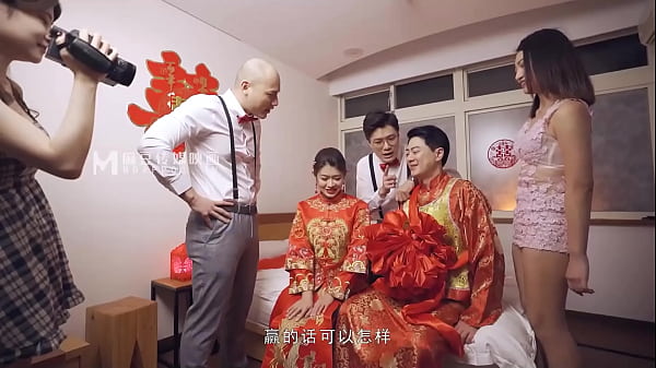Modelmedia Asia-bride Tricked Into Taking Cocks Before Cuckold Groom-md-0232-high Quality Chinese Film thumbnail