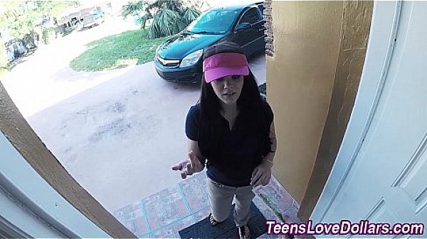 Sweet babe fucked hard 