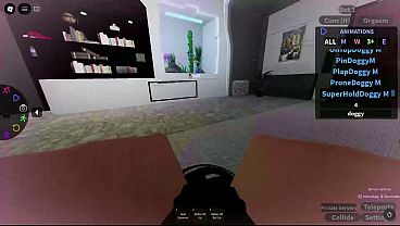 Fucking this slut so hard in roblox 