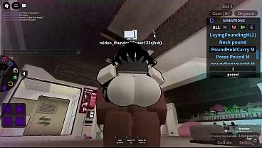 Fucking this slut so hard in roblox