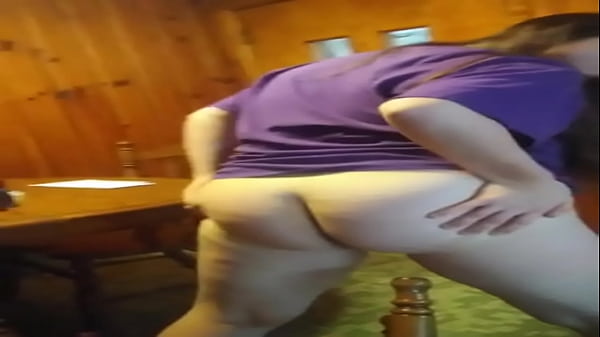 SLOWED BBW Assfucked_by chairleg