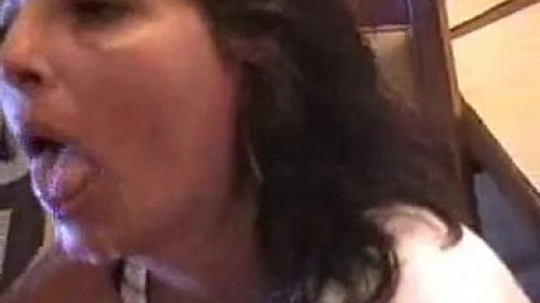 Submitted milf inhaling this cock 