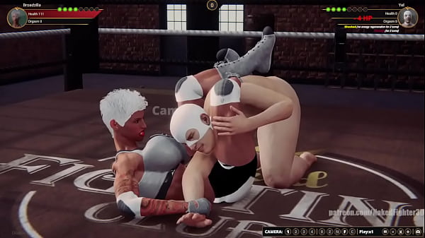 Broadzilla vs yel nf3d mixed mma combat battle ring 