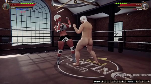 Broadzilla vs yel nf3d mixed mma combat battle ring 