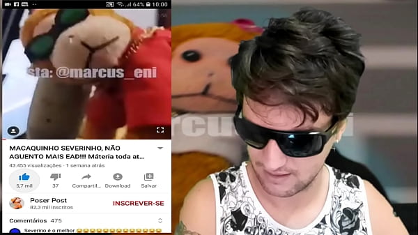 Macaquinho severino react