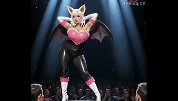 Rouge the bat's best show ai generated no live action nsfw fully voice